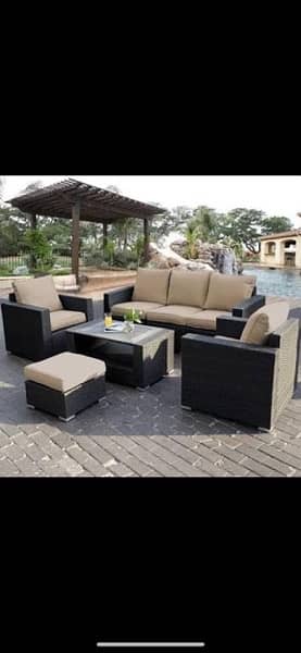 Outdoor Synthetic Rattan Furniture Long Lasting imported materials 5