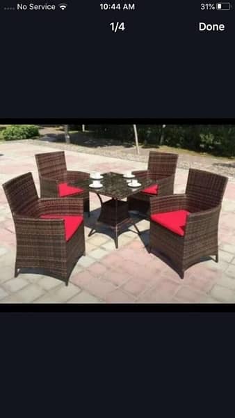 Outdoor Synthetic Rattan Furniture Long Lasting imported materials 8
