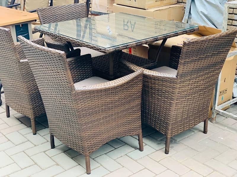 Outdoor Synthetic Rattan Furniture Long Lasting imported materials 10