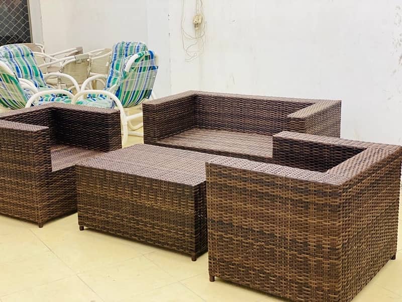 Outdoor Synthetic Rattan Furniture Long Lasting imported materials 16