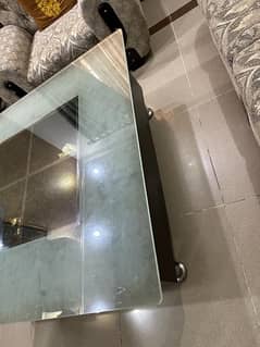 Center Table 4 x 4 with 12 mm Glass