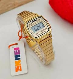 SKMEI Premium Quality Simple Ladies Wrist Watch. ( Waterproof )