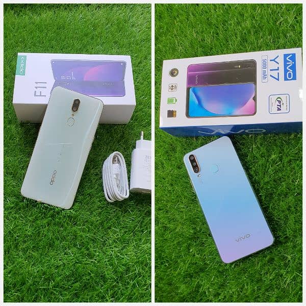 Oppo F11 8/256Gb, Vivo Y17 8Gb 256Gb Dual sim ( 5000 Mah batter) 10/10 0