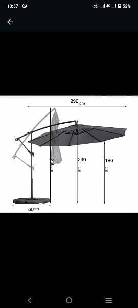 outdoor garden furniture umbrella 3