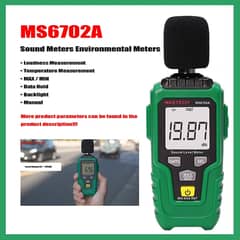 MS6702A Mastech Digital Sound Level Meter In Pakistan