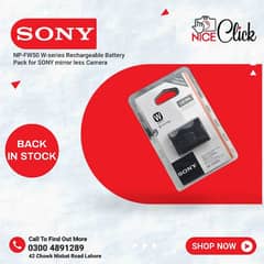 SONY NP-FW50 BATTERY FOR MIRRORLES CAMERAS