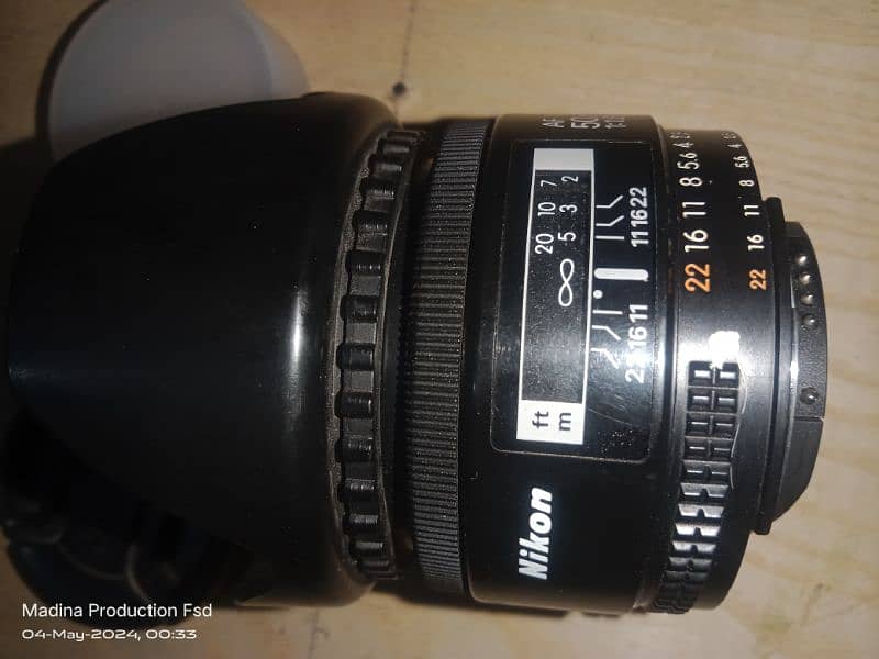 Nikon 50mm lens Autofocus & Manual focas 4