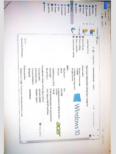 Acer (Intel Atom Z3735F 1.33Ghz, 10.1", 2 GB RAM, 32 GB) Tablet 2