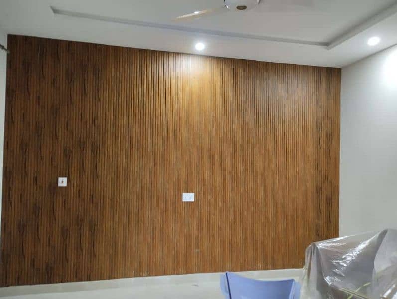PVC wall panel, wall panel, Ceiling, WPC Fluted Wall Panel, GlassPaper 14