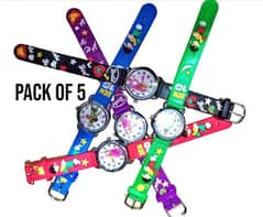 Exclusive casual Watches deal of 5 for kids