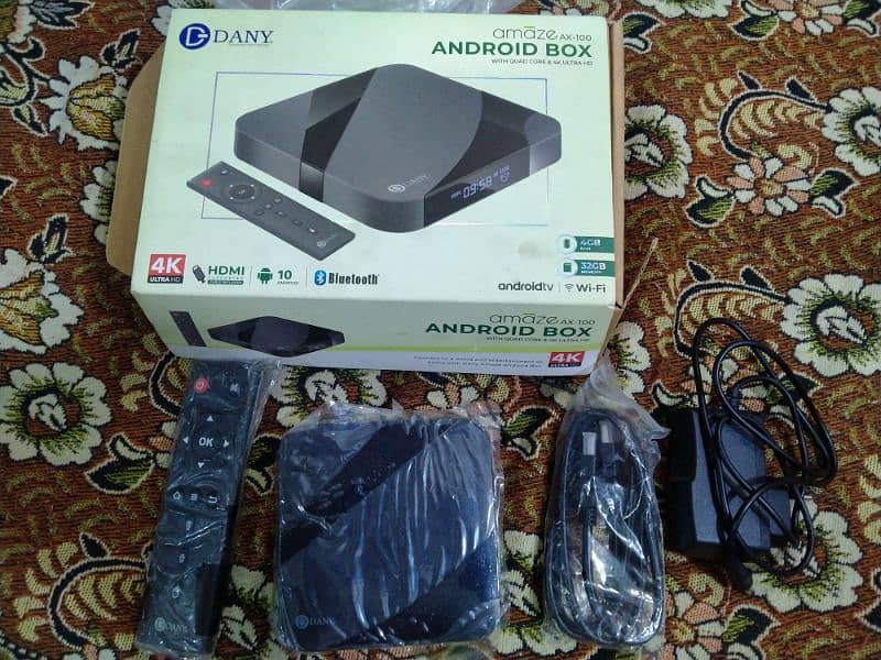 Dany Amaze AX-100 Android Box with Warranty 0