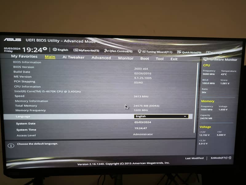Core i5 4670k Unlocked Gaming PC + LCD Monitor 1