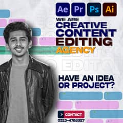 Are You Looking For a Video Editors & Graphic Designers