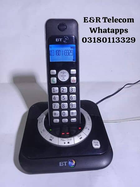 BRITISH Telecom Answering system Cordless Phone Free delivery 0