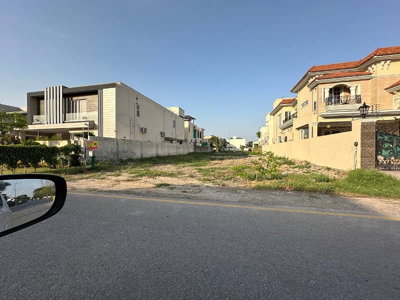 1 Kanal Top Location Plot No- 675 Block U Phase 8 DHA Lahore For Urgent Sale 0