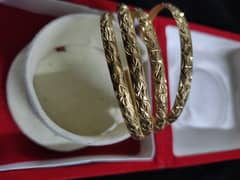 Gold bangles pure gold