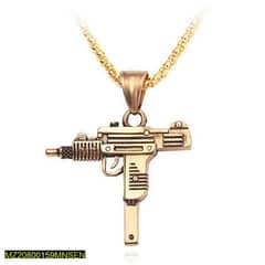 Men Gun necklace