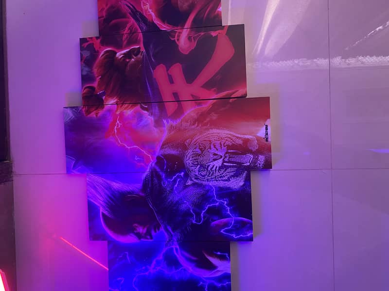 Tekken wall art 5 panel 0