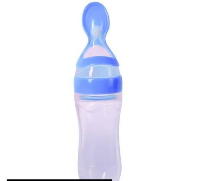 Combo pack baby spoon bottle and fruit pacifier 1