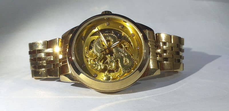 Luxury NOBJN Automatic Dragon Wrist Watch . 3