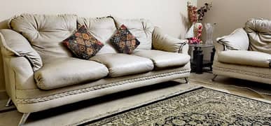 7 seater leatheride sofa set