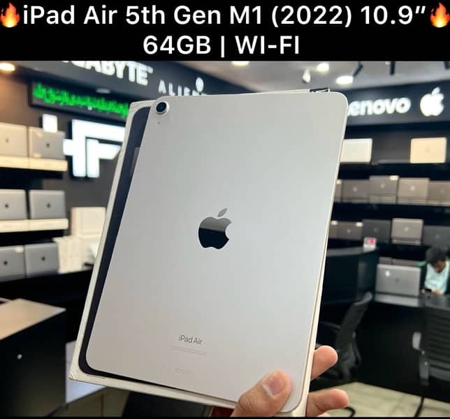 Apple IPad Air M1 5th Gen 64GB WIFI | with Box 0