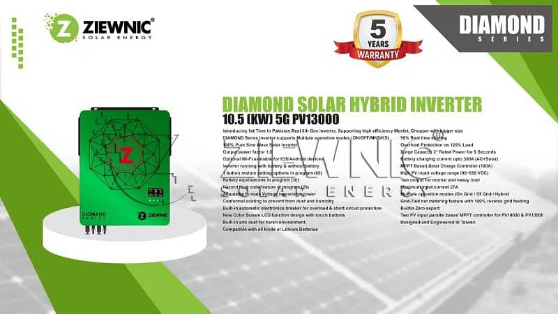 Diamond Series Solar Hybrid Inverter 7