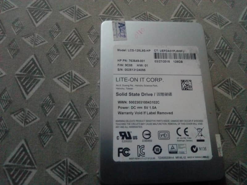 SSD 128gb Hard drive 3