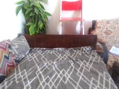 single bed with mattress urgent for sale for call 03115389839 0