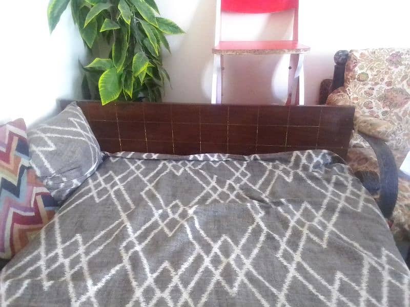 single bed with mattress urgent for sale for call 03115389839 1