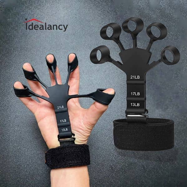 Silicone Finger Hand Grip Strengthener

. 0