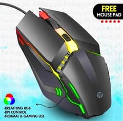 RGB GAMING MOUSE WITH FREE DRAGON MOUSEPAD