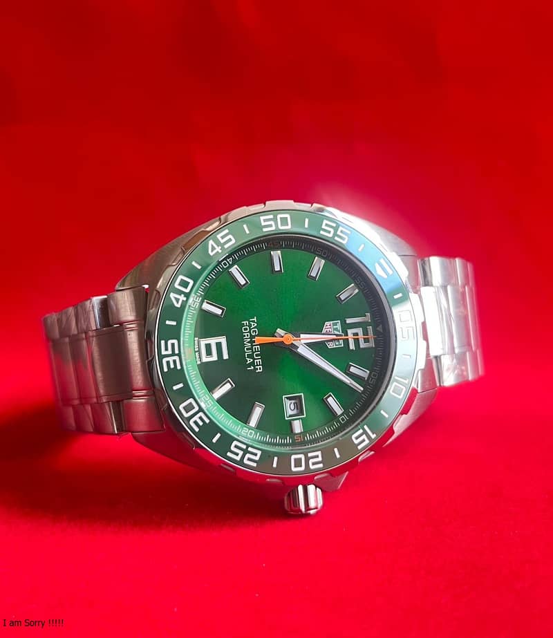 TAG HEUER FORMULA 1 GREEN DIAL AUTOMATIC 0