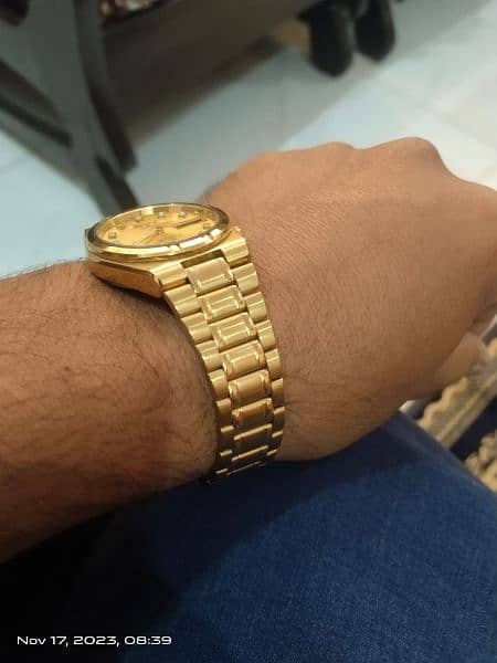 SEIKO 5 Gold Edition Automatic wrist Watch 10