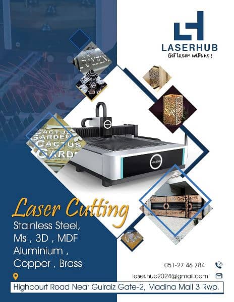 CNC laser desginer / panaflex desginer 1