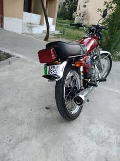 Honda 125 CG argent for sale my WhatsApp number 03/43+230/96*74