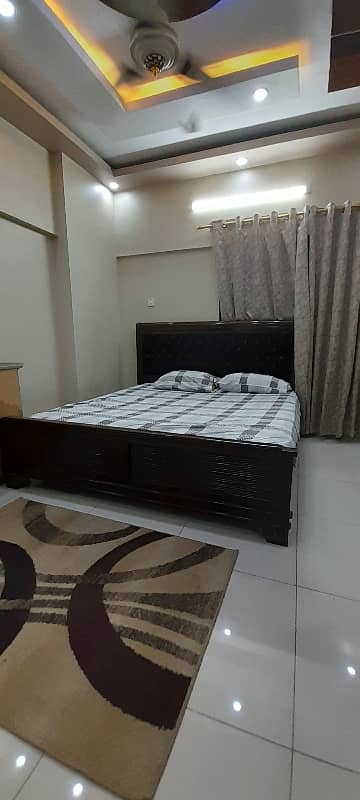 Full Furnished Apartment At Saima Royal Residency 80,000 10 Day Rent Without Utility 4