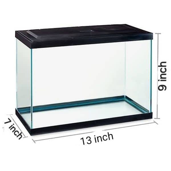 Mini Aquarium with sponge filter 0