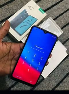 oppo A7 argent sale