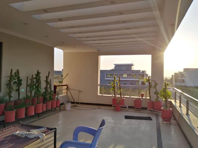 14 Marla Portion Available. For Rent in F-17 Islamabad. 8
