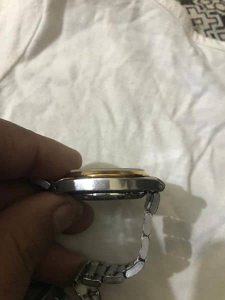 Seiko 5 Automatic Two tone Wrist Watch 10