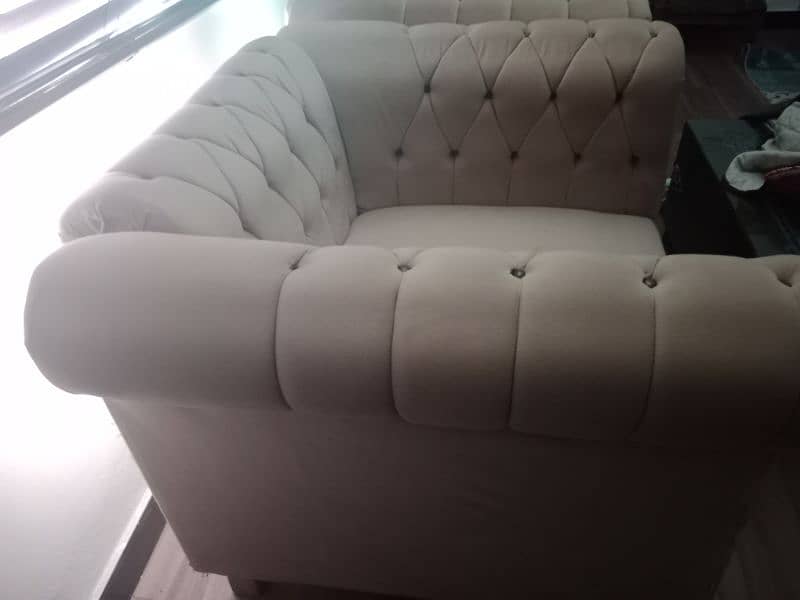 bead with mattress with side table. . sofa 5seater 4