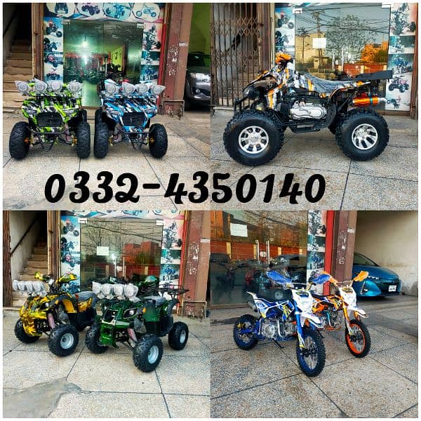 Full Variety Of Atv Quad & Trail Bikes Availble Under One Roof 0