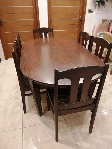 Beautiful Wooden Dining Table for sale 1
