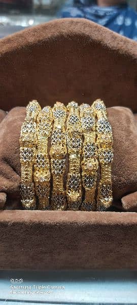 Gold-plated bangles 2