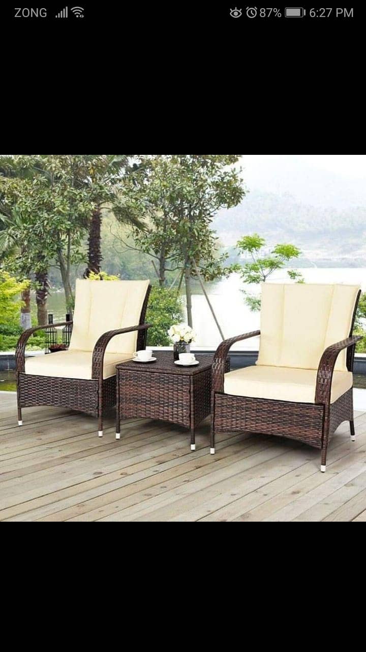Garden chair / Outdoor Rattan Furniture / UPVC outdoor chair / chairs 15
