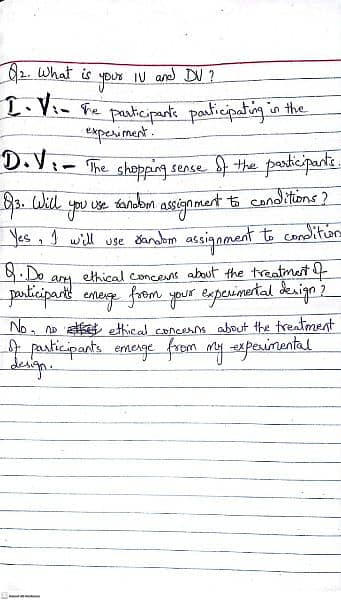 Handwritten assignment works 4