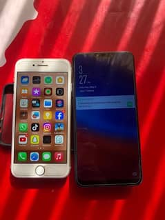 iPhone 8 and oppo a3s