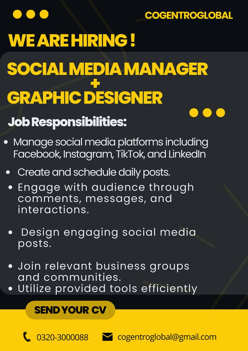 Social Media Manager + Graphic Designer 0