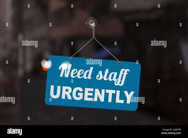 Need Females Staff Urgent Requied 0
